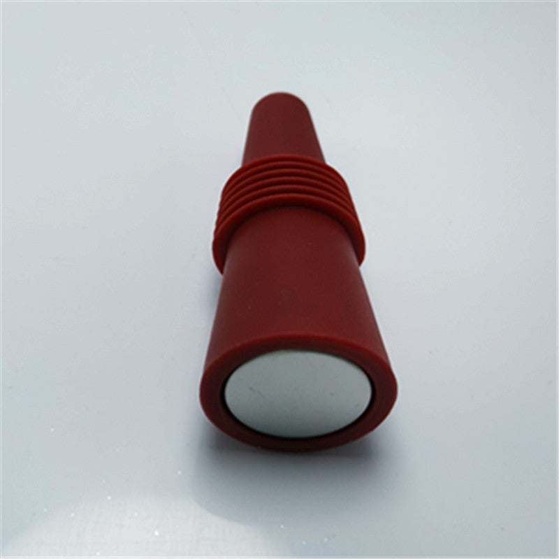 Silicone-Sealed Stainless Wine Stoppers