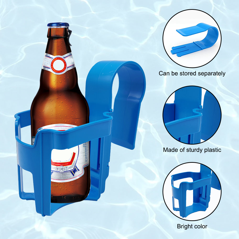 Multifunctional Plastic Cup Hangers for Pool Storage