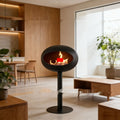 Freestanding Spherical Ethanol Fireplace