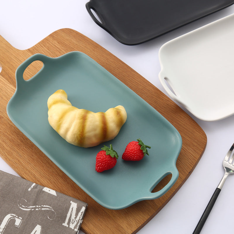 Elegant Porcelain Serving Plate