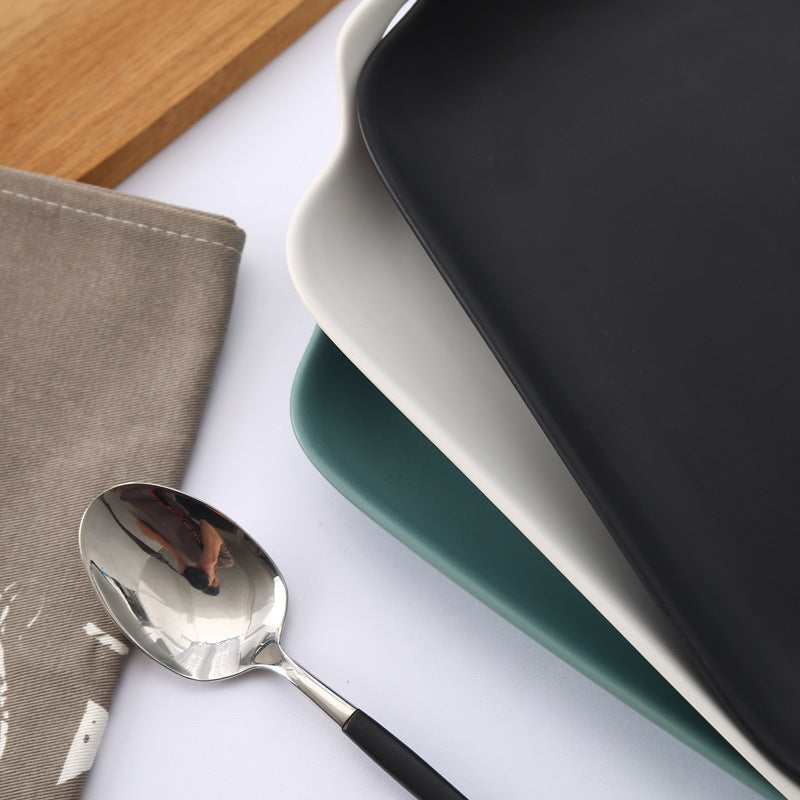 Elegant Porcelain Serving Plate