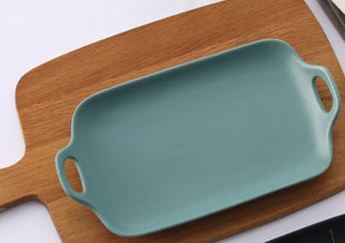 Elegant Porcelain Serving Plate