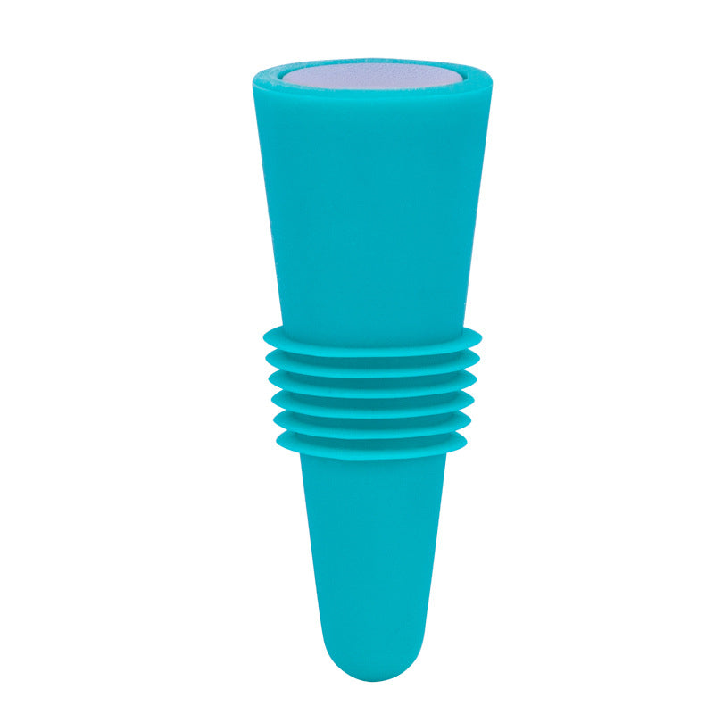 Silicone-Sealed Stainless Wine Stoppers