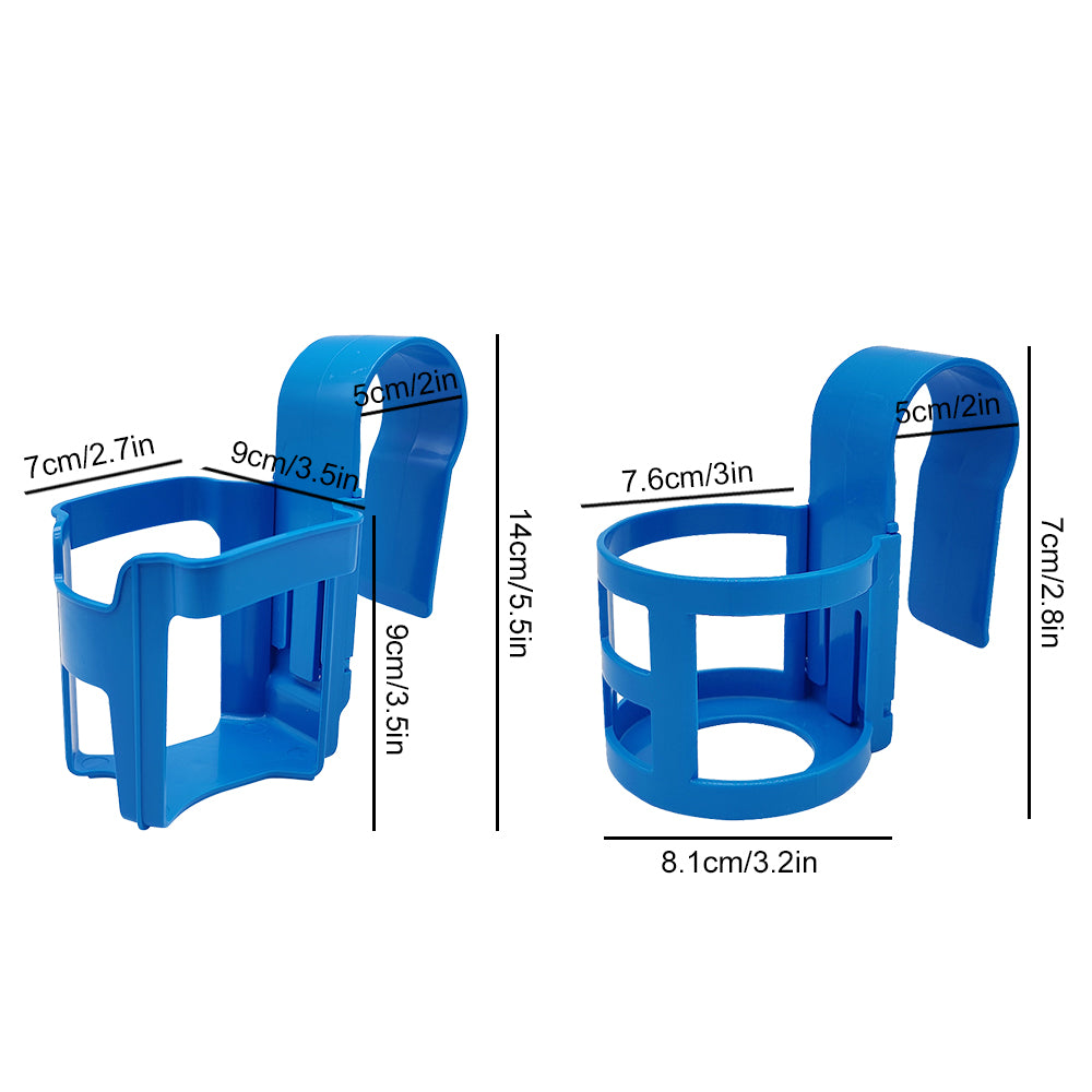 Multifunctional Plastic Cup Hangers for Pool Storage