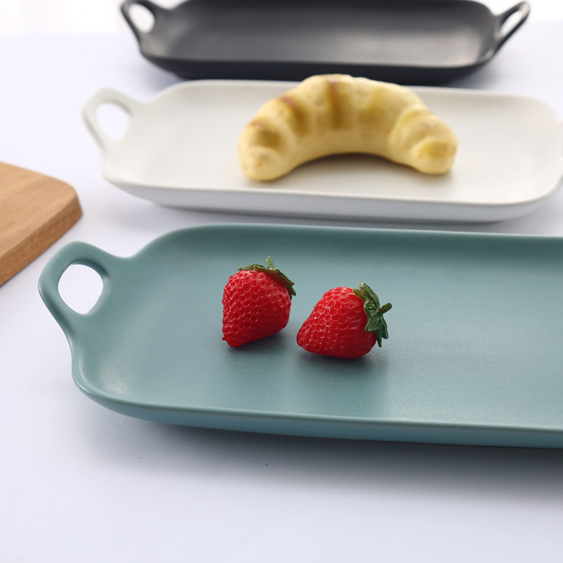 Elegant Porcelain Serving Plate